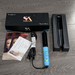 Straight Ahead Pro Styler 2.0 Blue Hair Straightener
